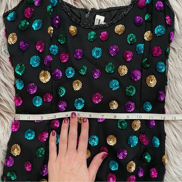 NWOT Mark & John by Gopal Vintage Sequin Silk Dress - Picture 7 of 7